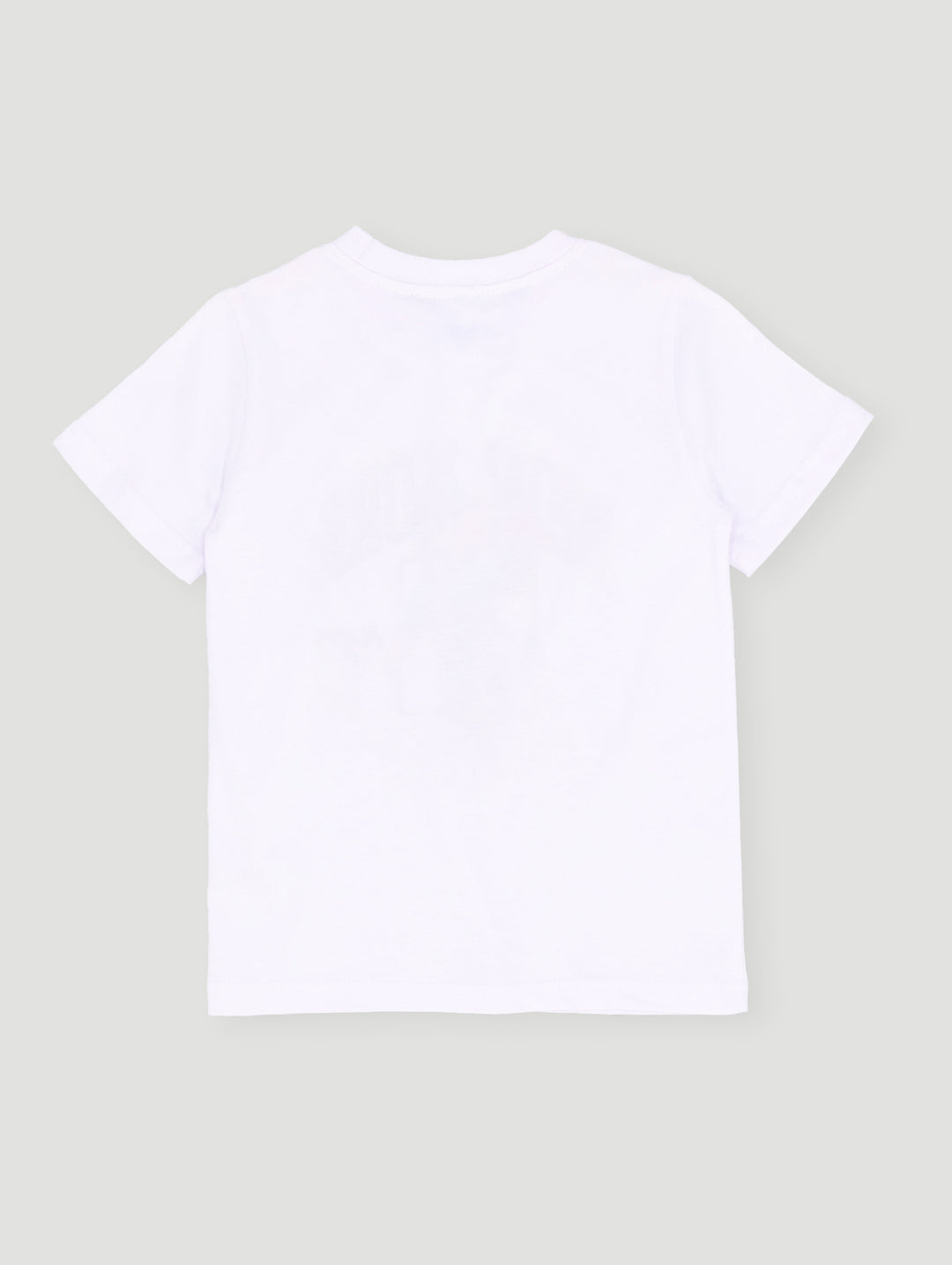 Pre- Boys Short Sleeve Teddy Tee - White