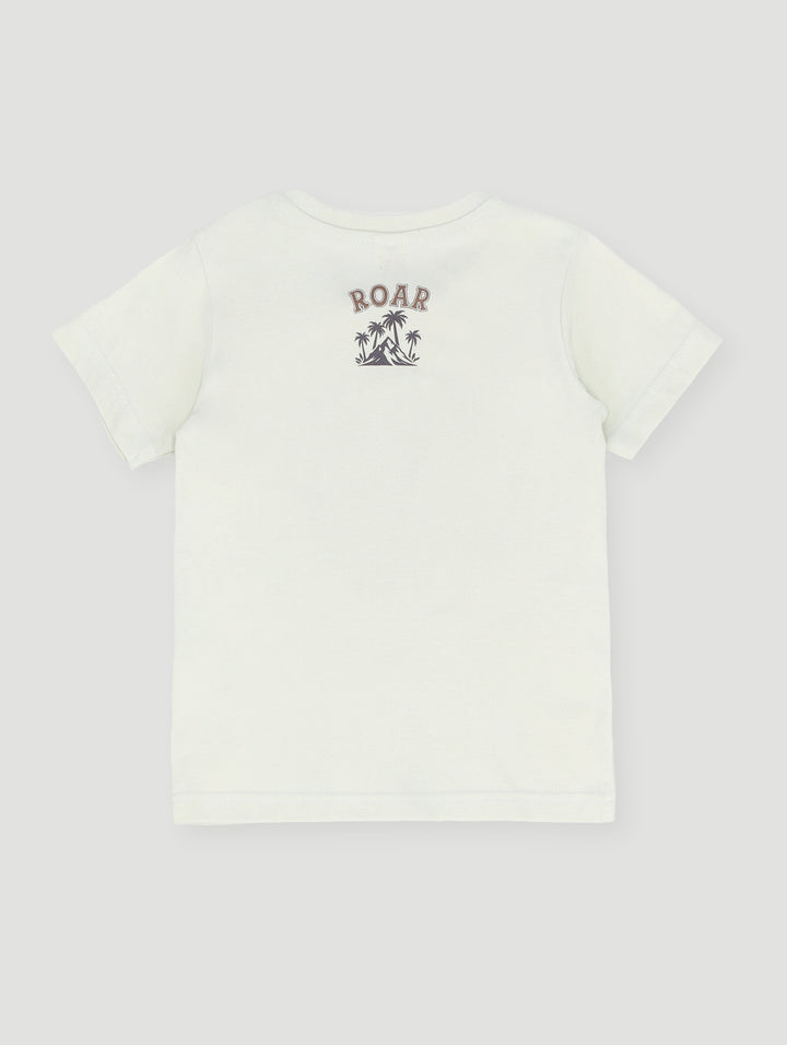 Pre- Boys Short Sleeve Dino Tee - Green