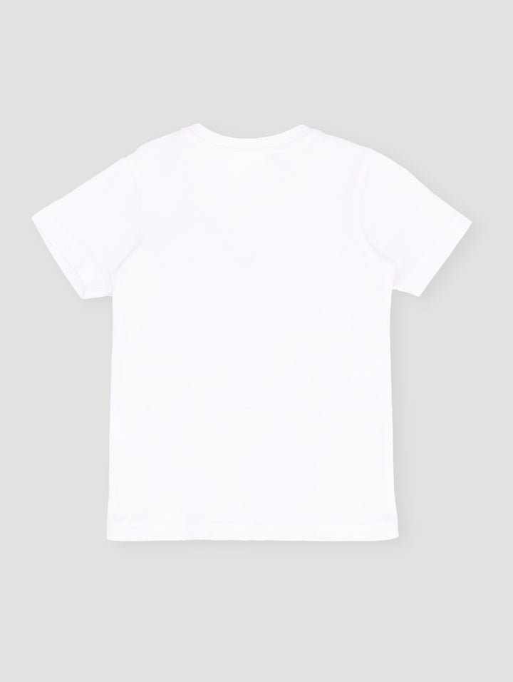 Pre- Boys Short Sleeve Skate Photographic Tee - White
