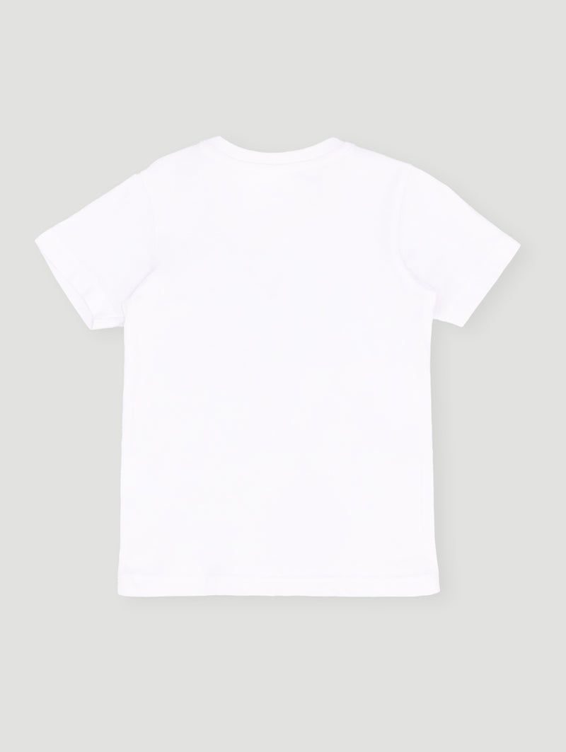 Pre- Boys Short Sleeve Skate Photographic Tee - White