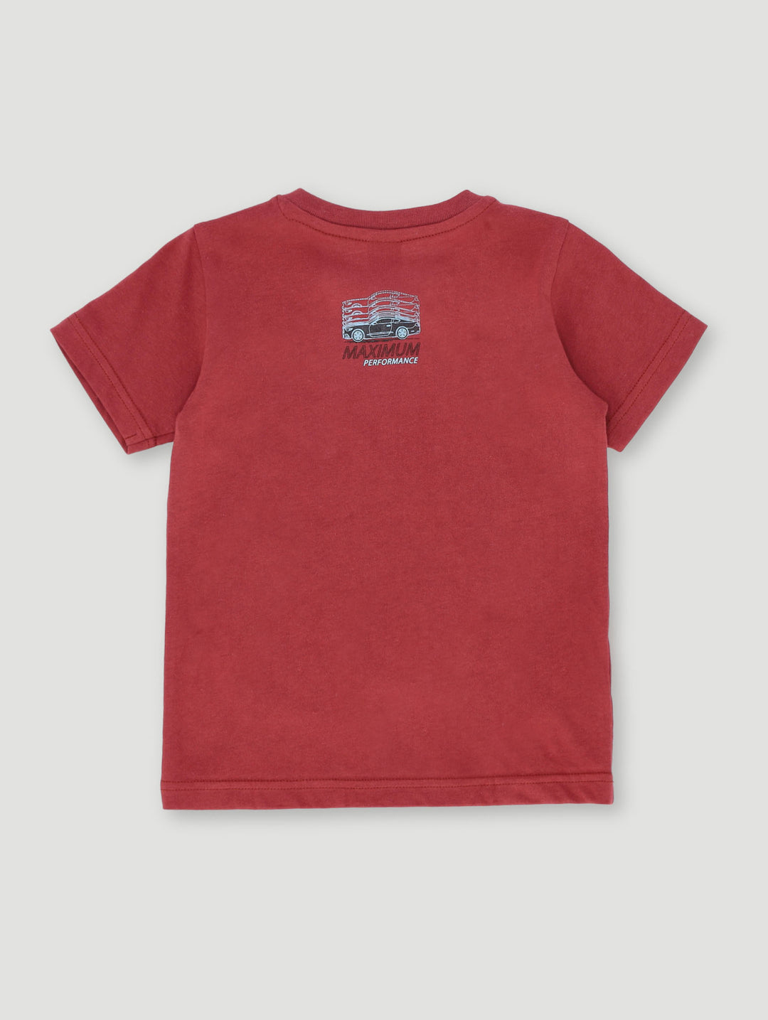 Pre-Boys Car Graffiti Tee - Red