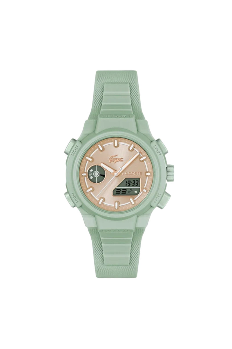 40MM TR90 Case & Dial With Silicone Strap - Green