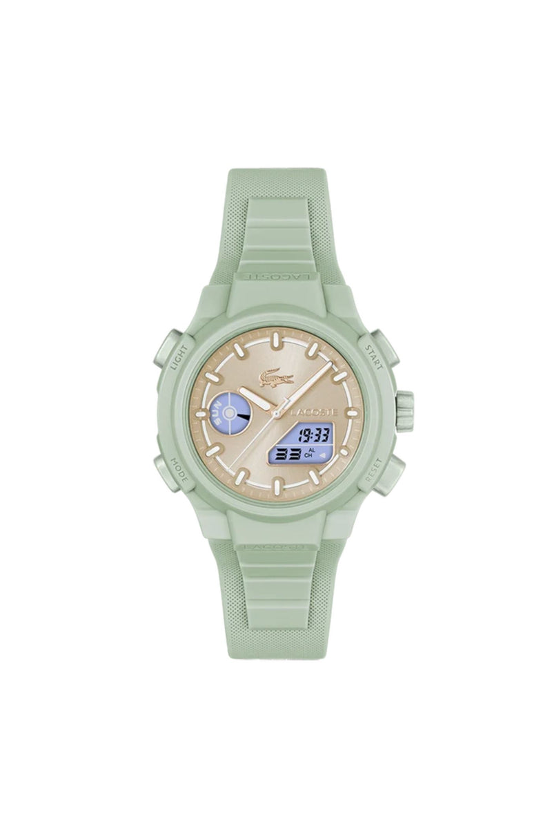 40MM TR90 Case & Dial With Silicone Strap - Green