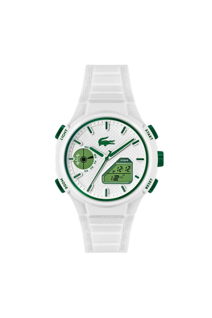 43MM TR90 Dial & Silicone Strap - White