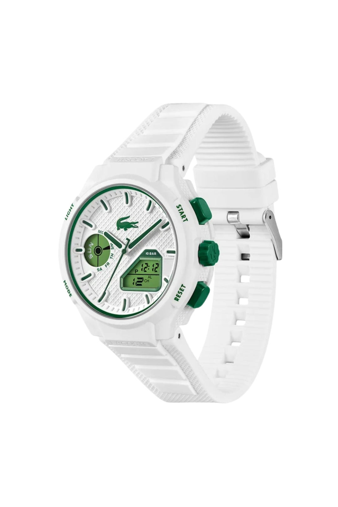 43MM TR90 Dial & Silicone Strap - White