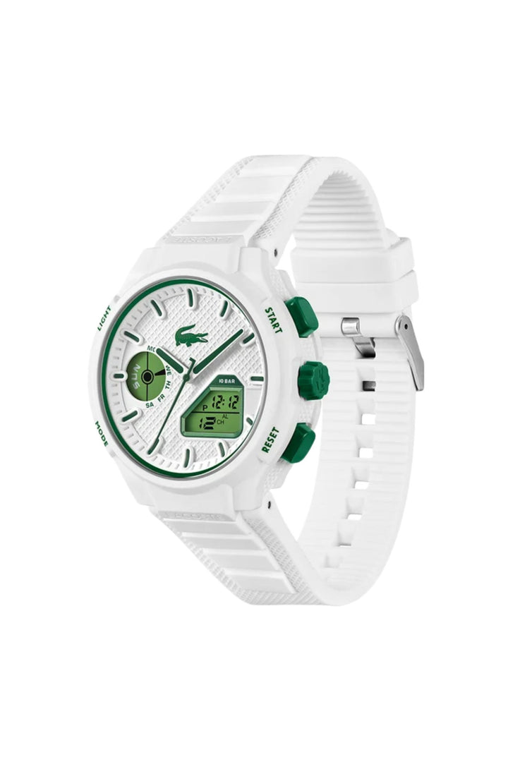 43MM TR90 Dial & Silicone Strap - White
