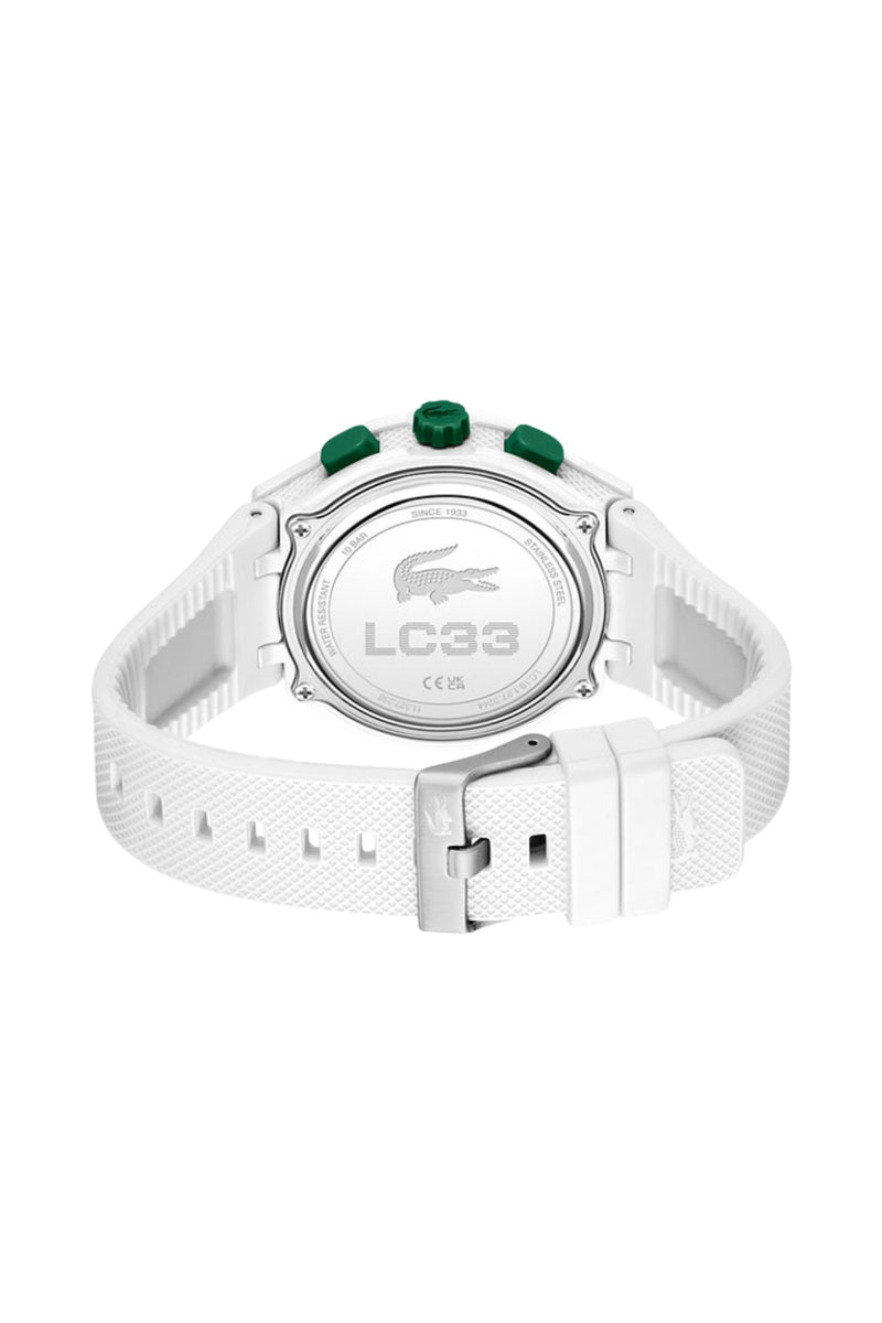 43MM TR90 Dial & Silicone Strap - White