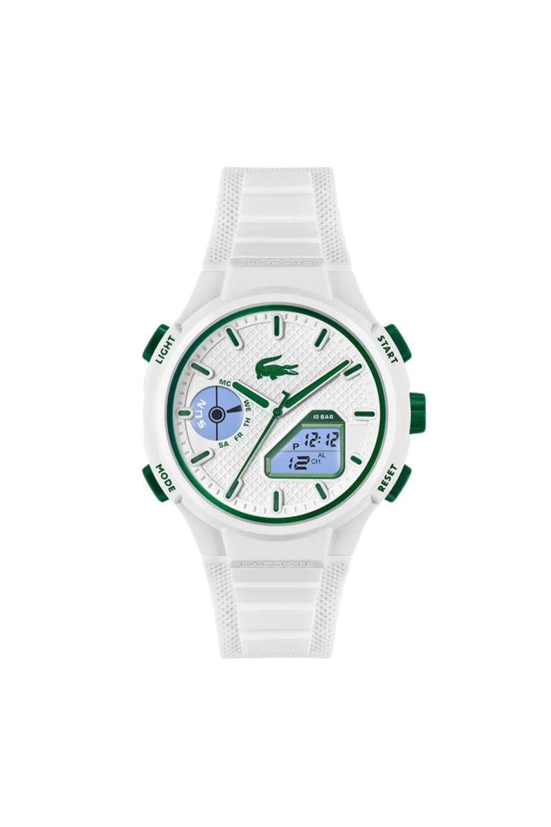 43MM TR90 Dial & Silicone Strap - White