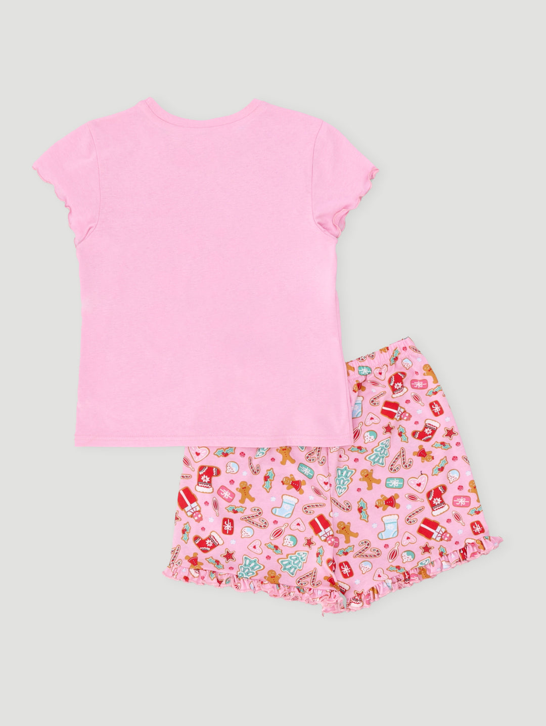 Girls Jolly Christmas Set - Pink
