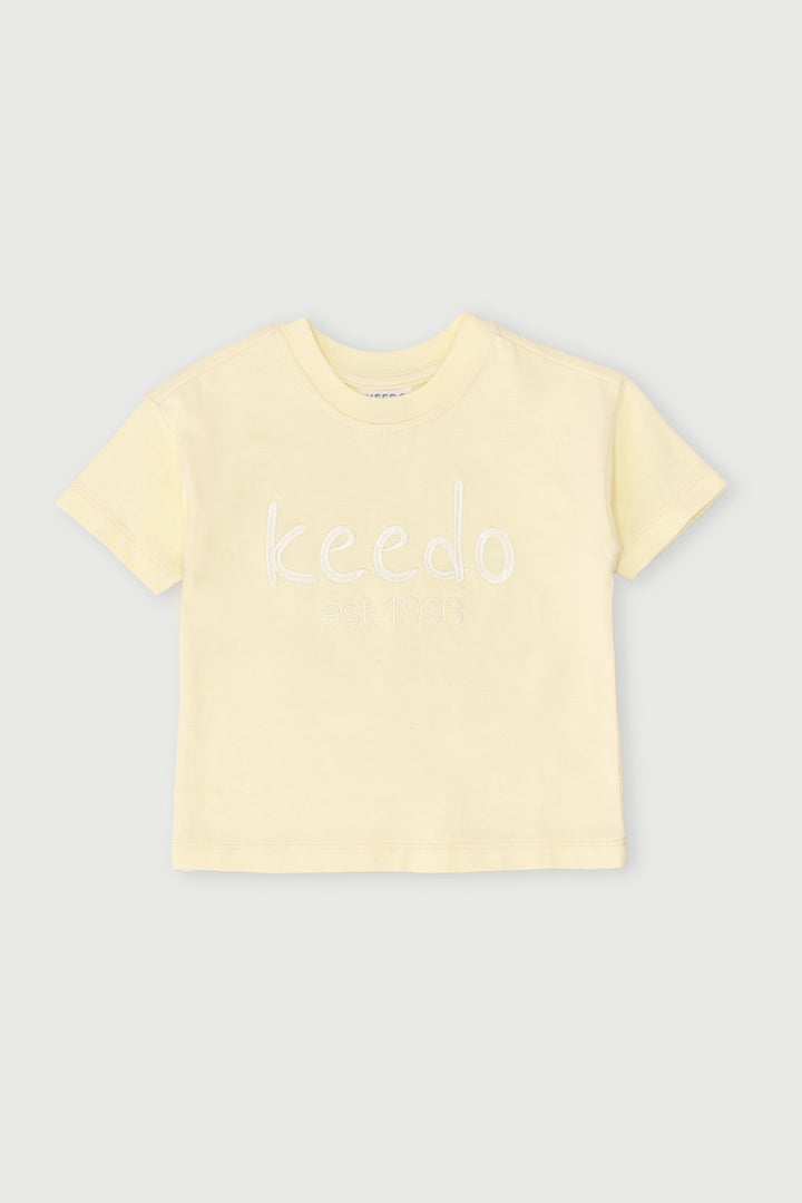 Keedo Baby Boys Core Tee - Yellow