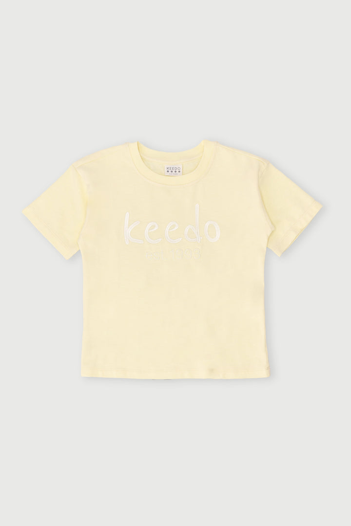 Keedo Boys Core Tee - Yellow