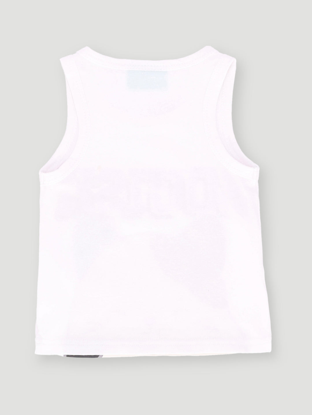 Pre- Girls Squish Tennis Vest - White