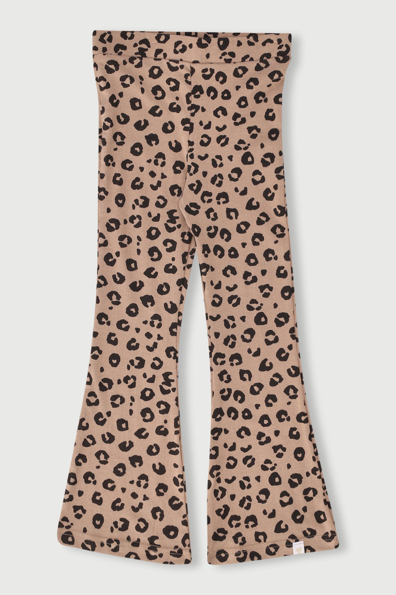 Pre-Girls Animal Print Wide Leg Pant - Multi