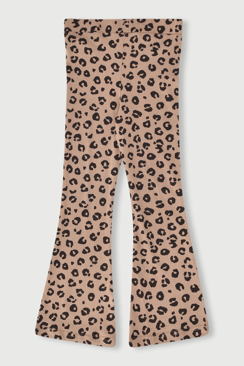 Pre-Girls Animal Print Wide Leg Pant - Multi