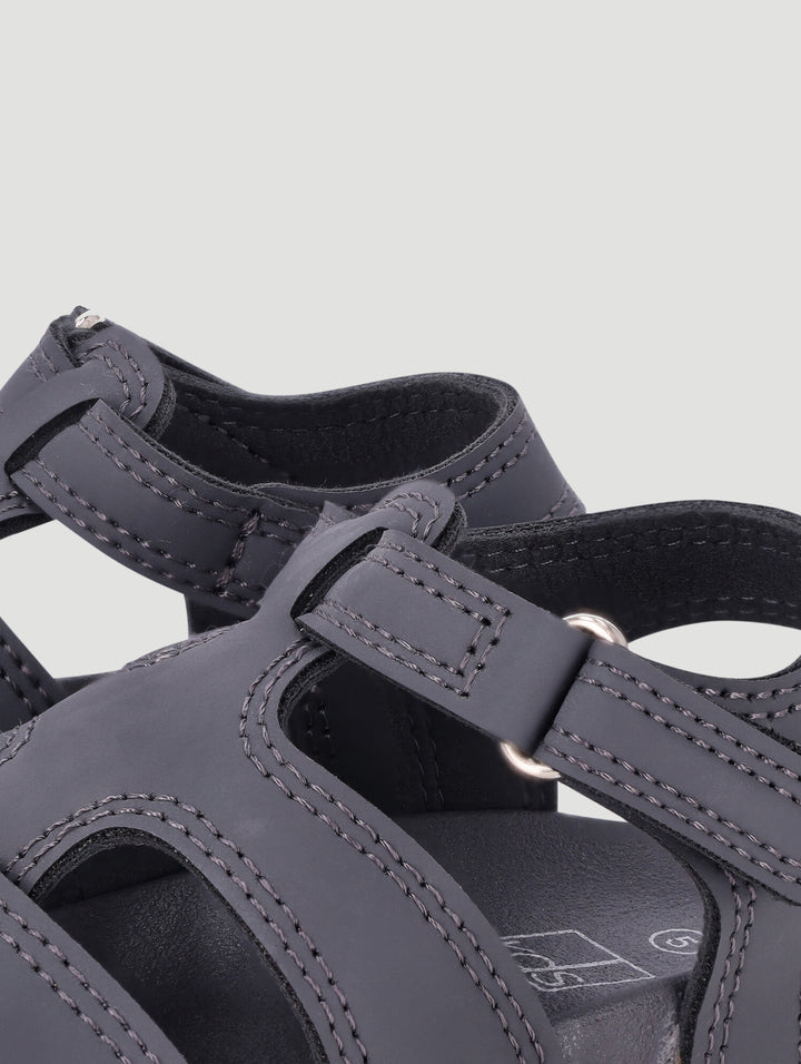 Pre-Boys Chunky Sandal - Charcoal