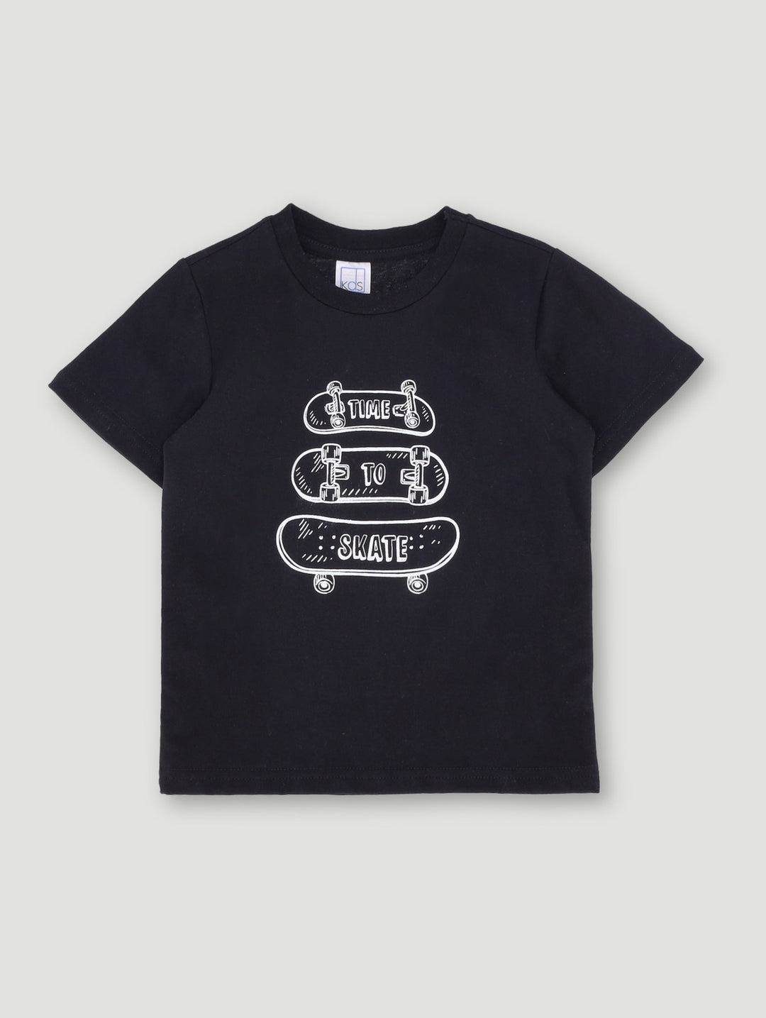 Pre- Boys Skate Tee - Black
