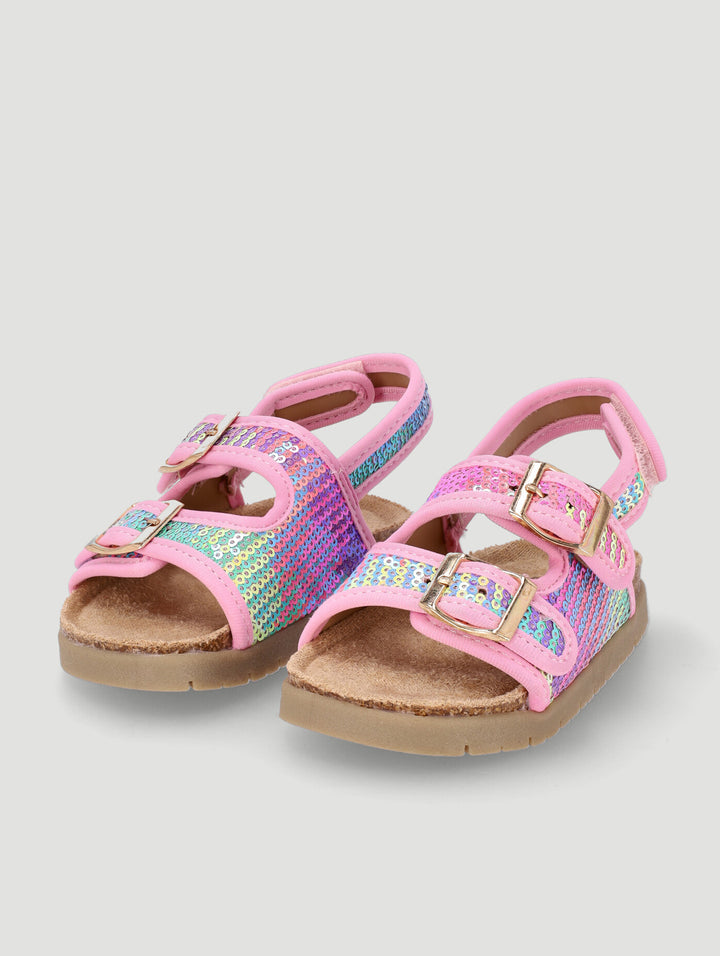 Pre-Girls Sequin Health Sandal - Multi