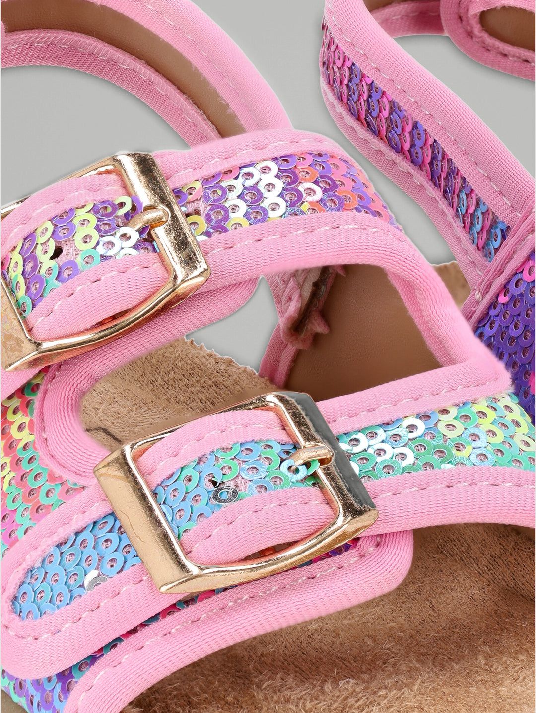 Pre-Girls Sequin Health Sandal - Multi