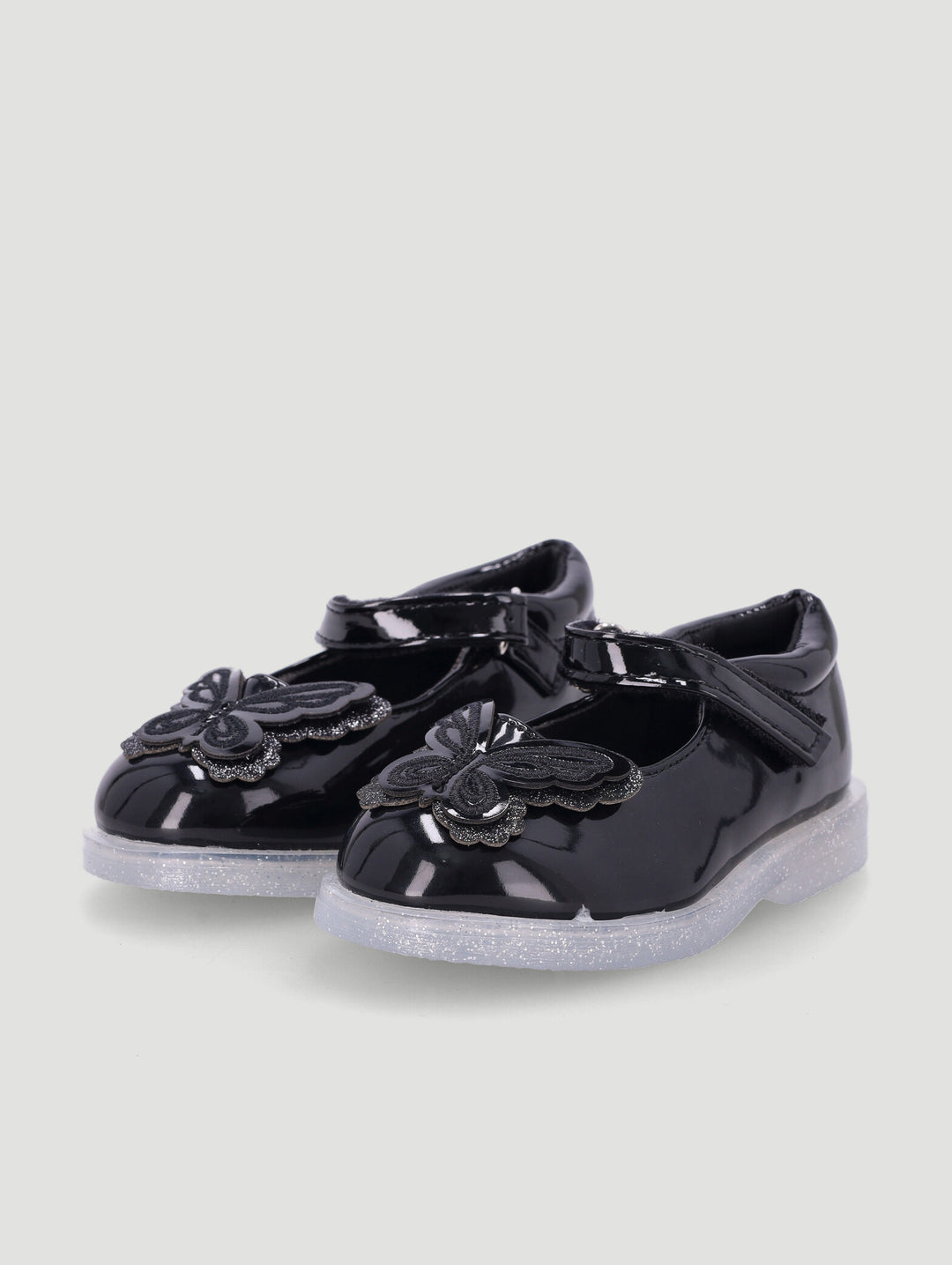 Pre-Girls Butterfly Shoe - Black