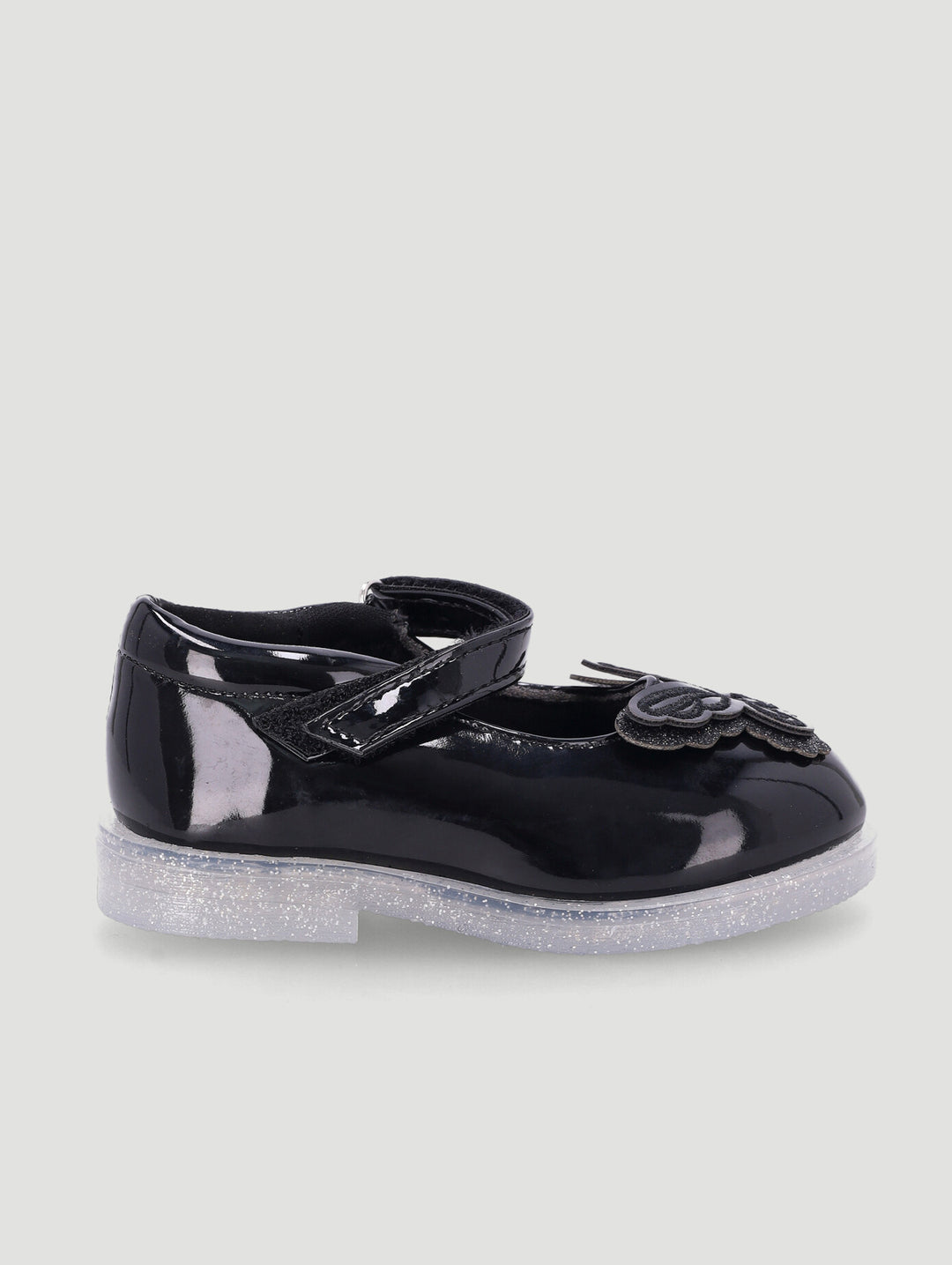 Pre-Girls Butterfly Shoe - Black
