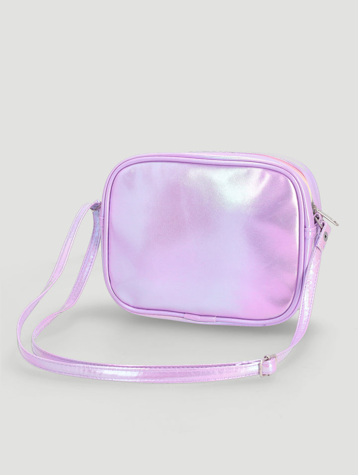 Pre-Girls Rainbow Sling Bag - Lilac