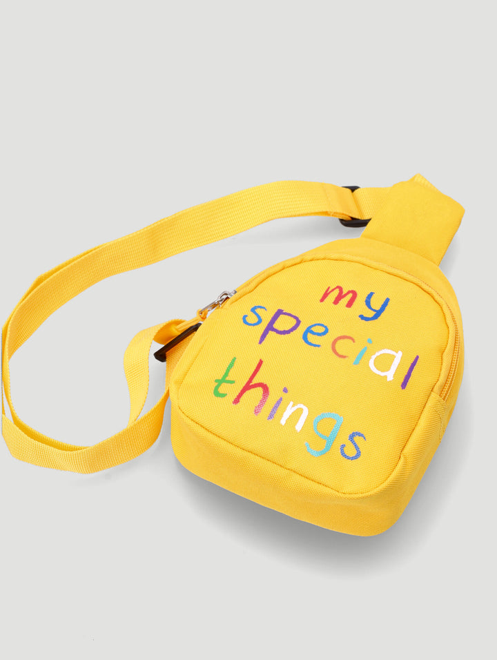 Pre-Boys My Special Things Sling Bag - Yellow