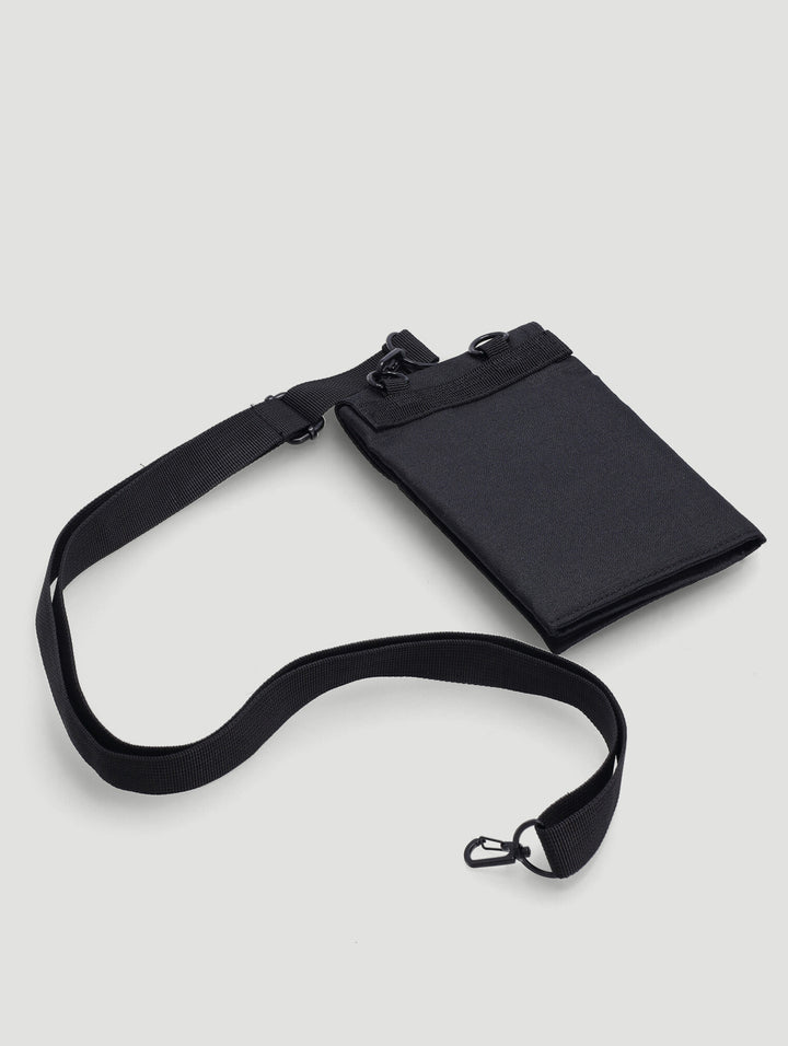 Boys Flat Pouch Sling Bag - Charcoal