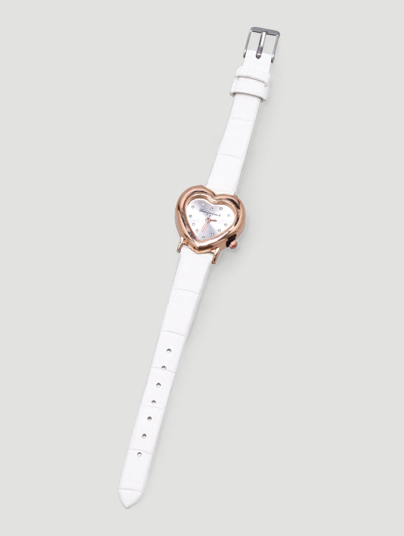 Pre-Girls Heart Watch - Lilac