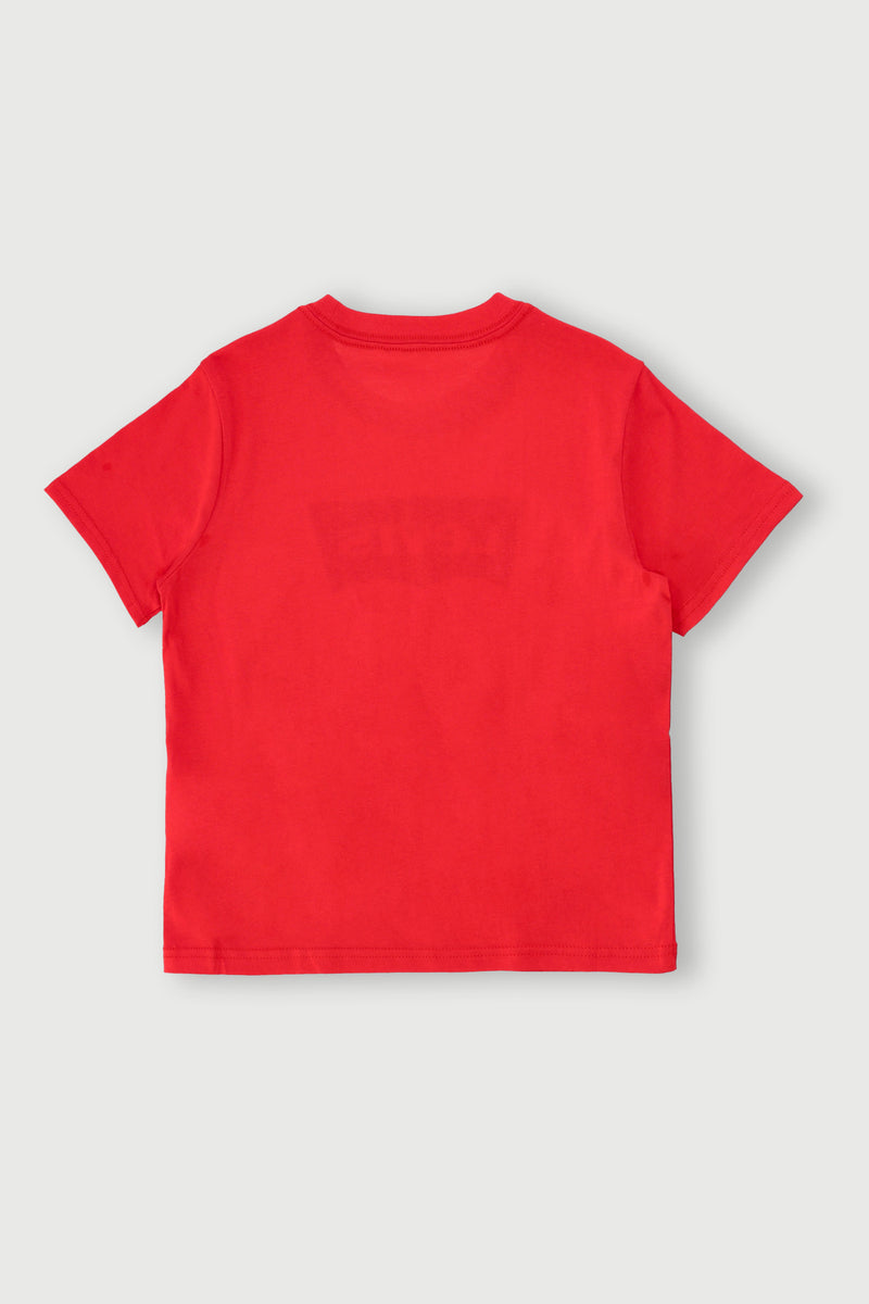 Pre-Boys Batwing Tee - Red