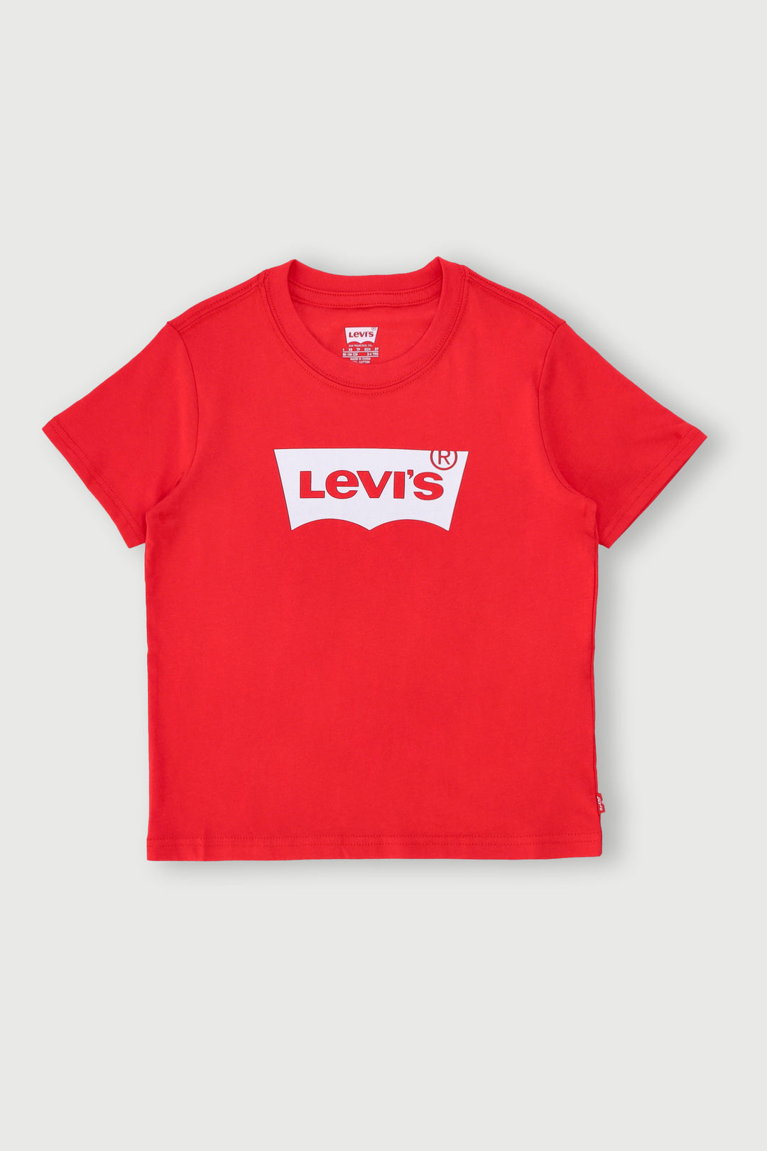 Pre-Boys Batwing Tee - Red