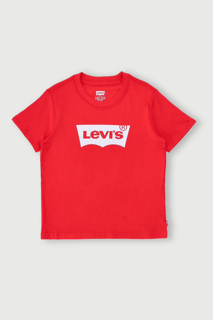 Pre-Boys Batwing Tee - Red
