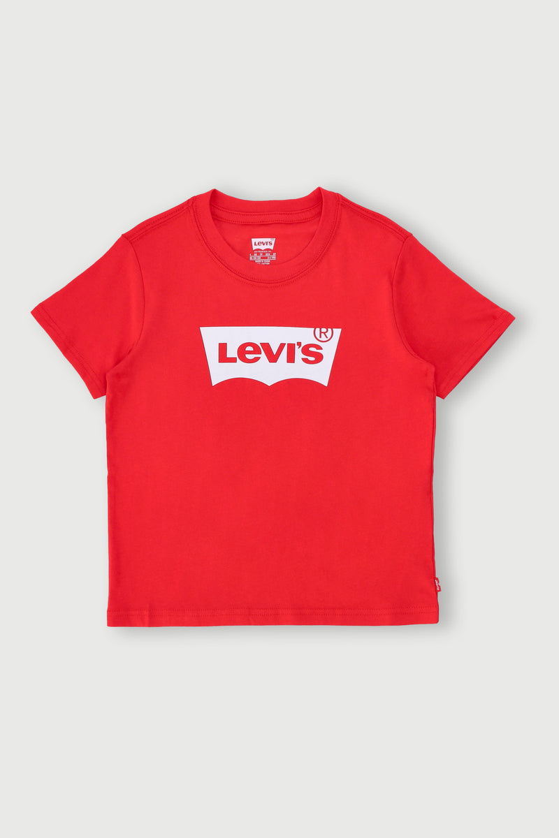 Pre-Boys Batwing Tee - Red