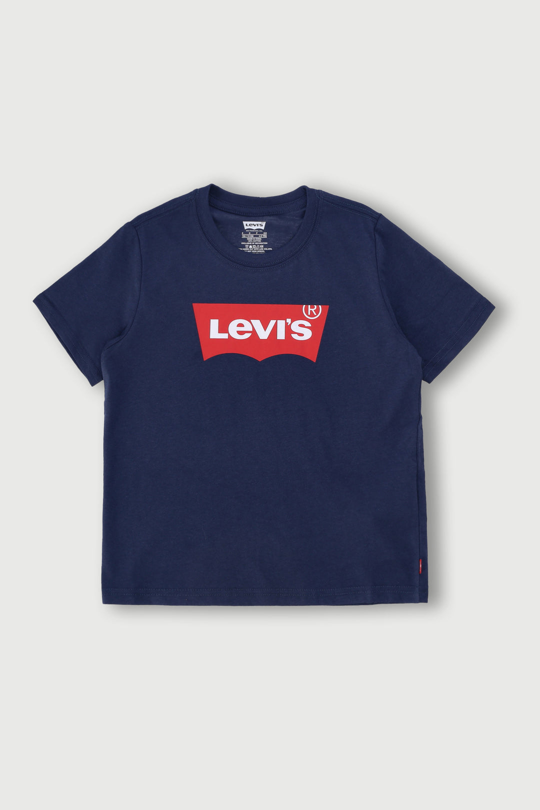 Pre-Boys Batwing Tee - Navy Blue