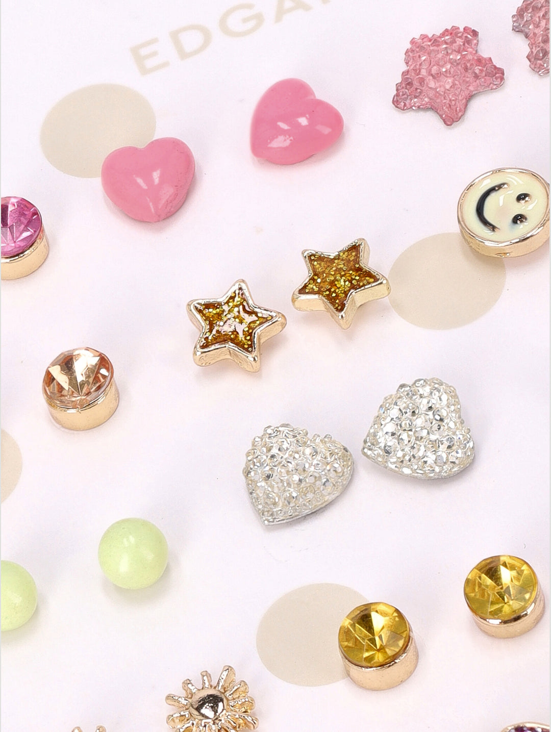 Pre-Girls 20 Pack Rainbows & Butterlies Earings - Multi