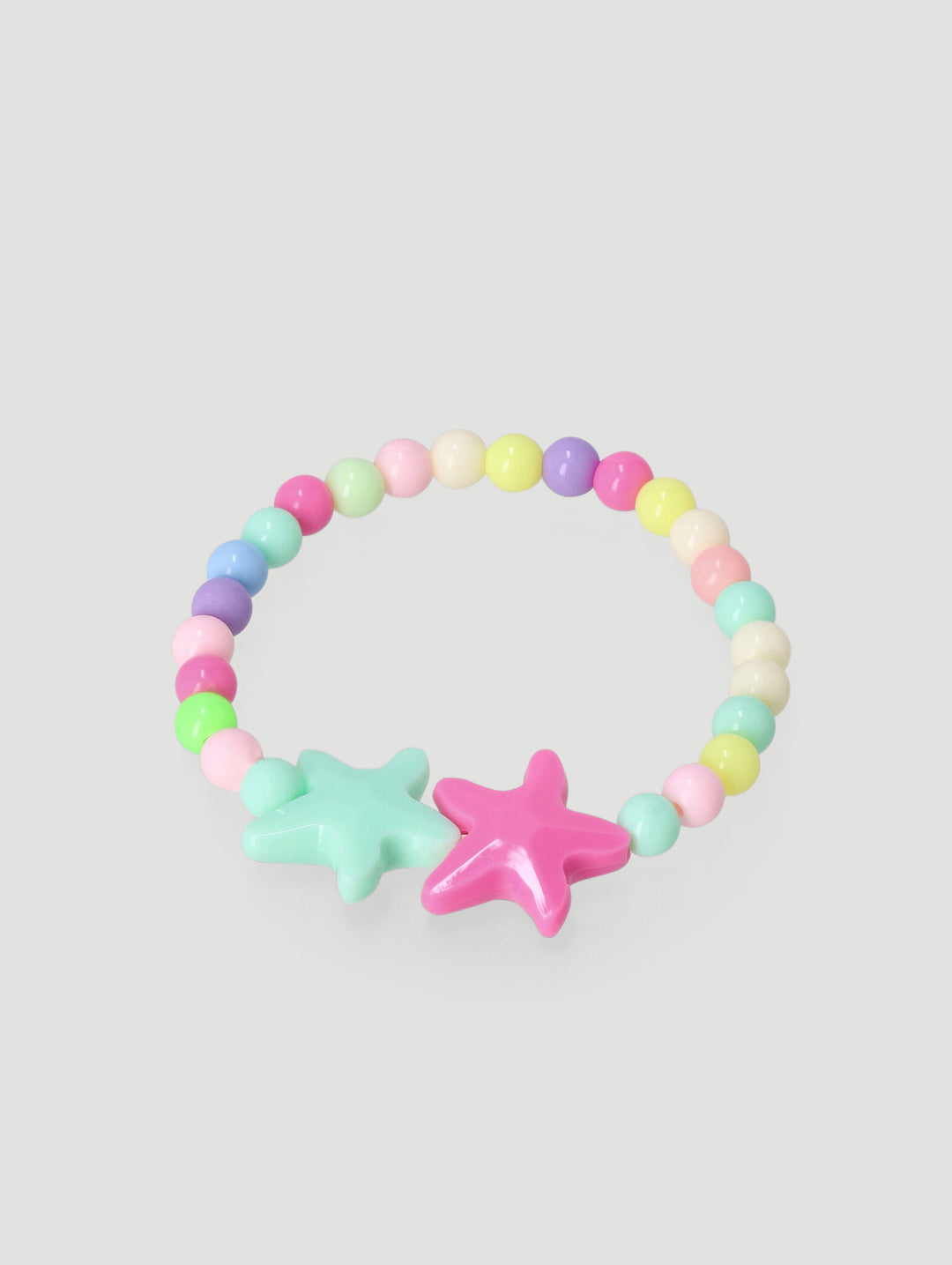 Pre-Girls Beaded Stars Necklace & Bracelet Set - Multi