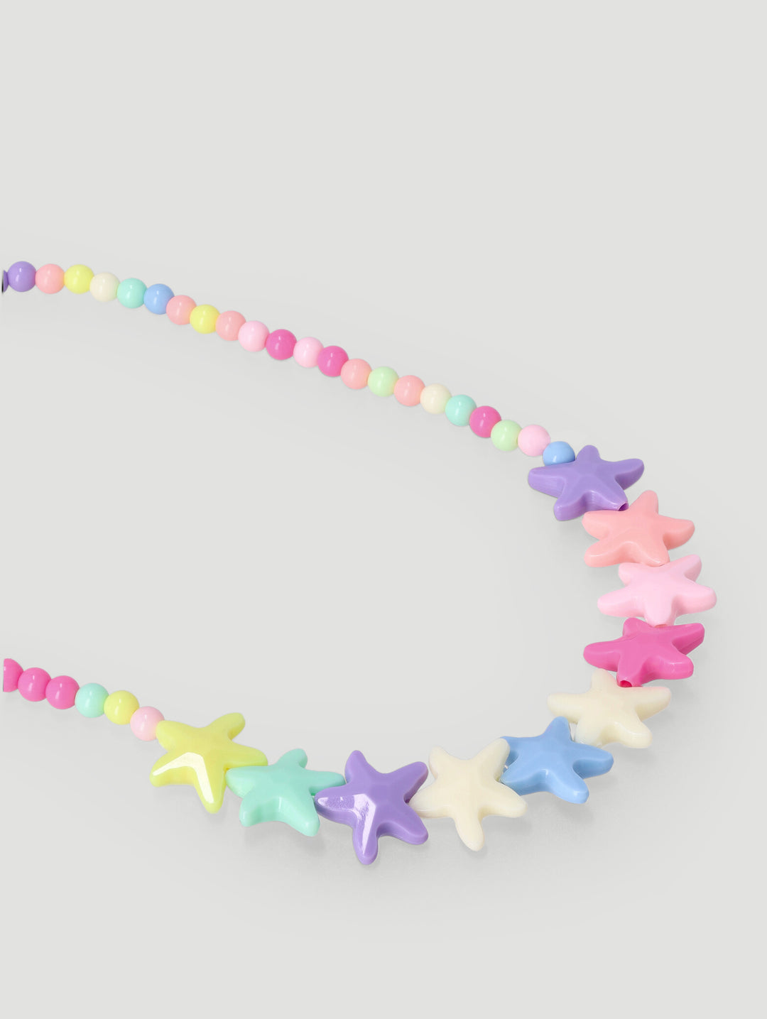 Pre-Girls Beaded Stars Necklace & Bracelet Set - Multi