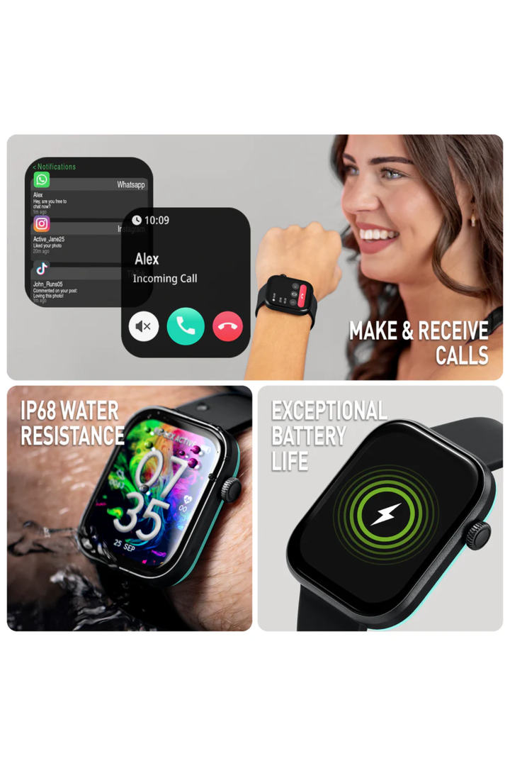 Spectra 300 S LITE AMOLED Smart Aluminium Calling Watch (Series 40)