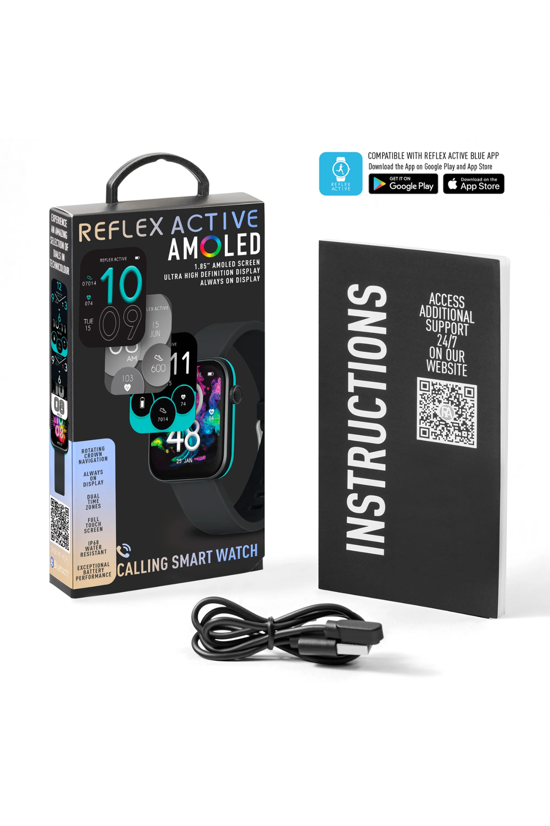 Spectra 300 S LITE AMOLED Smart Aluminium Calling Watch (Series 40)