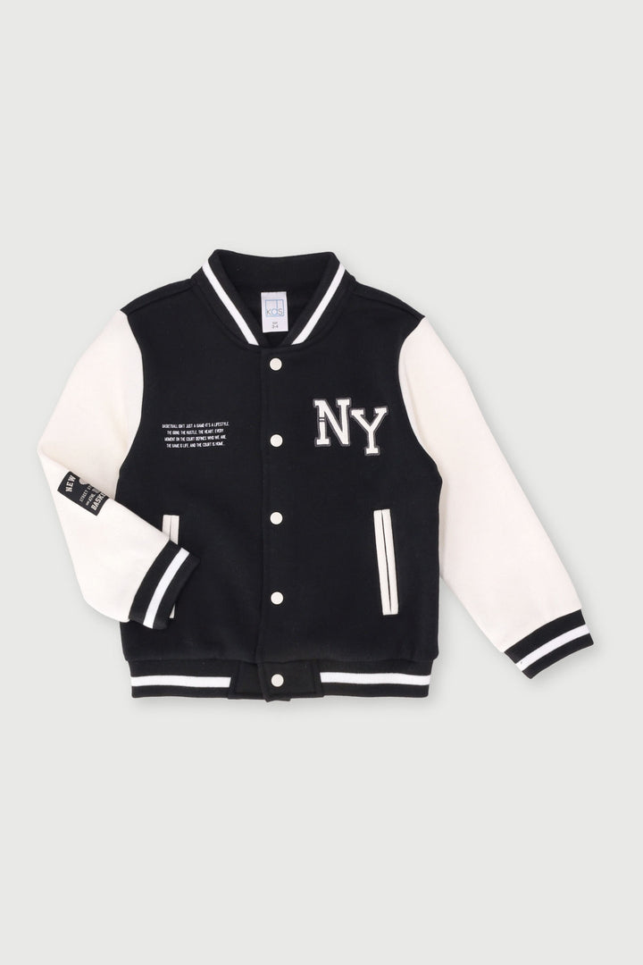 Pre-Boys Bomber Jackets - Black