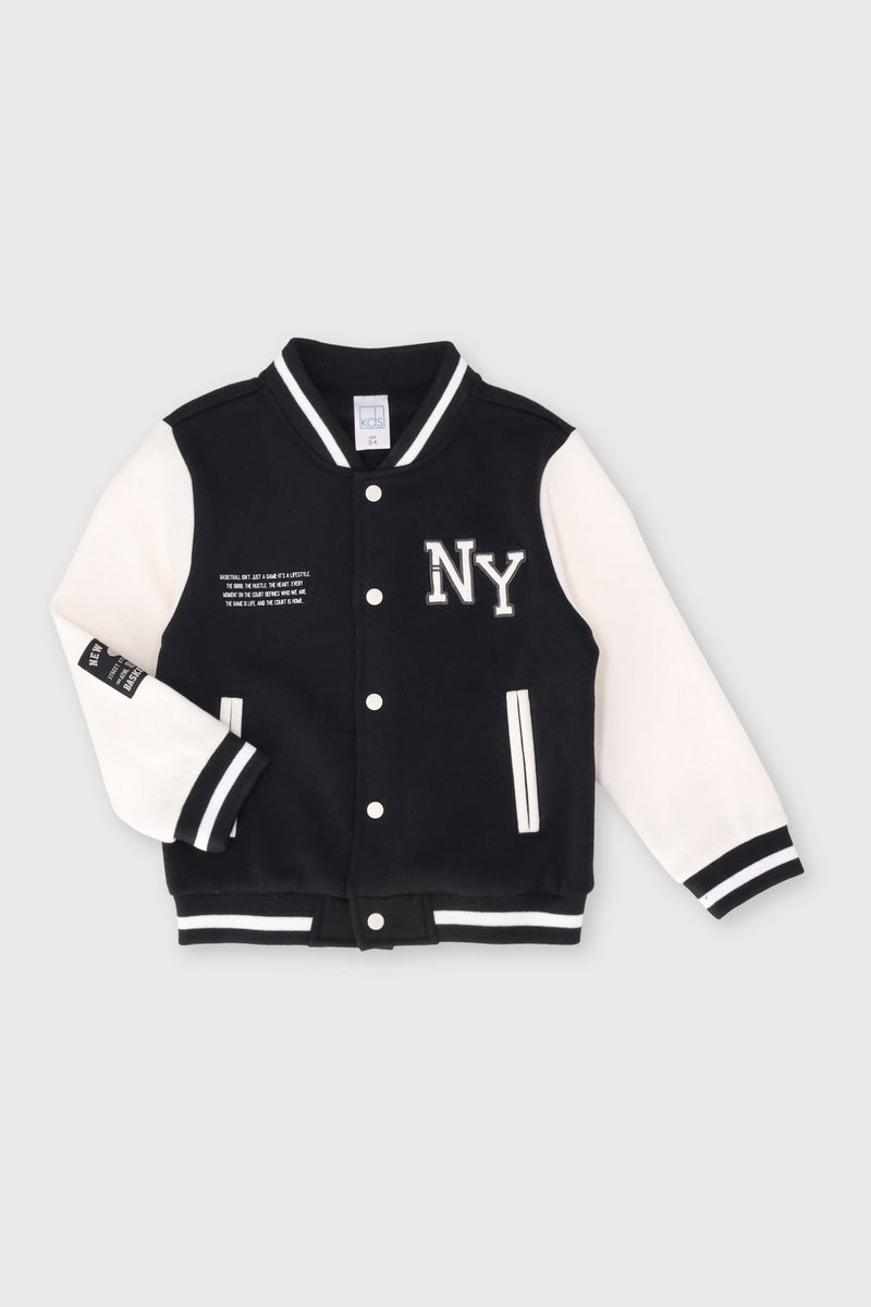 Pre-Boys Bomber Jackets - Black