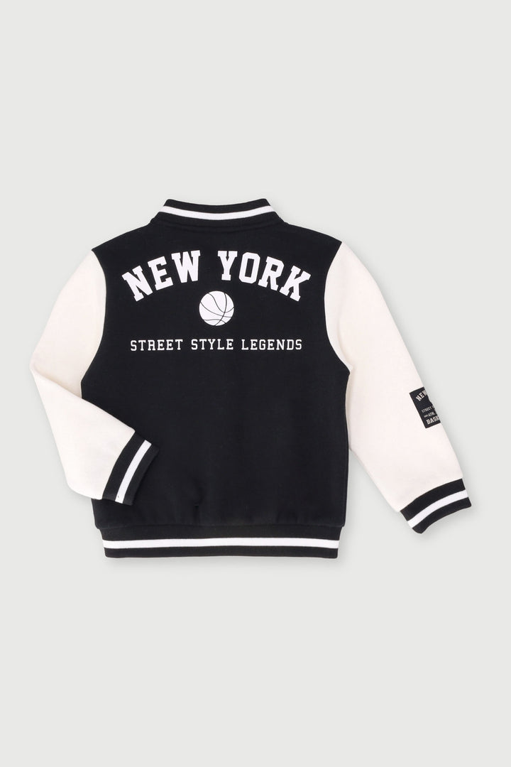 Pre-Boys Bomber Jackets - Black