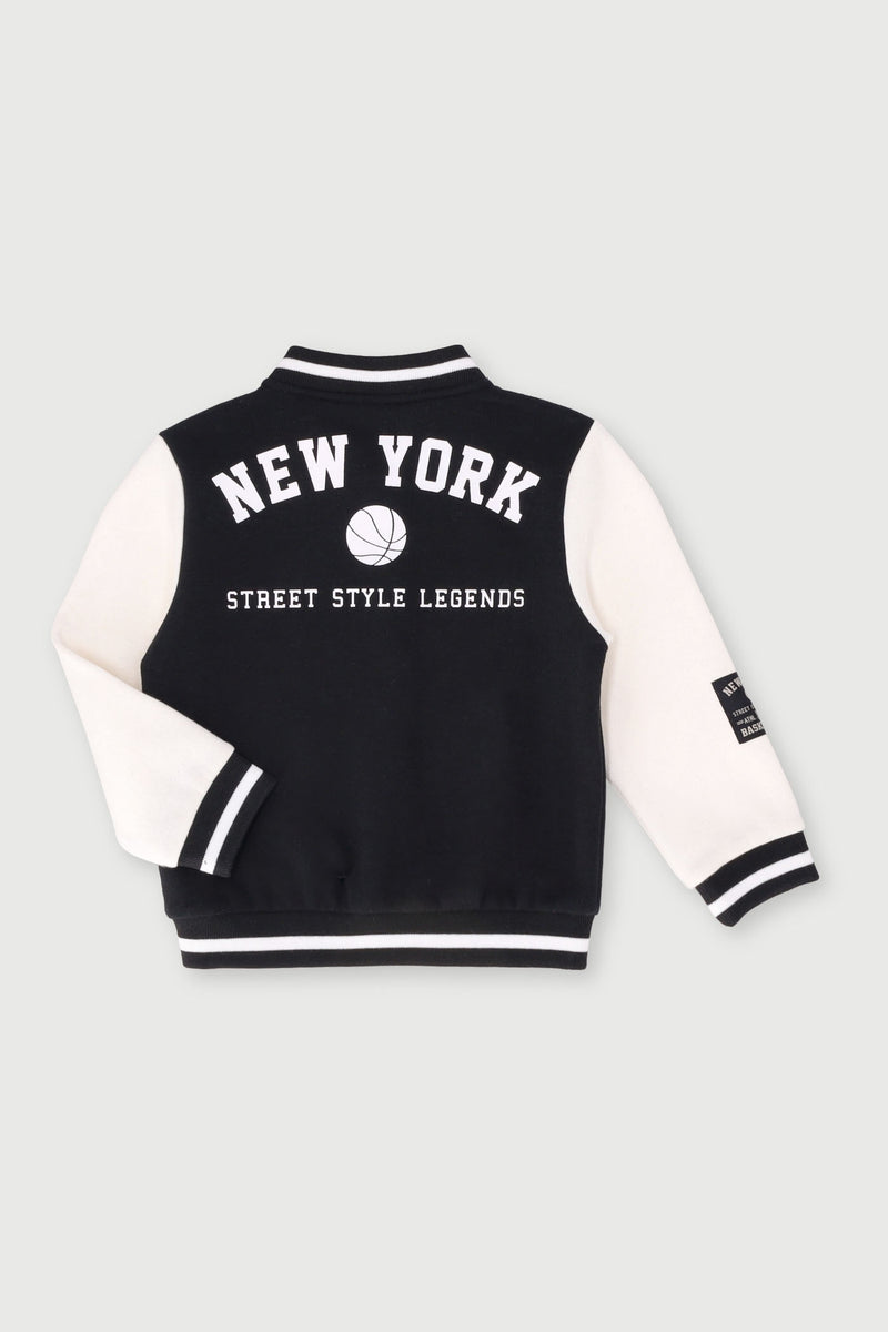 Pre-Boys Bomber Jackets - Black