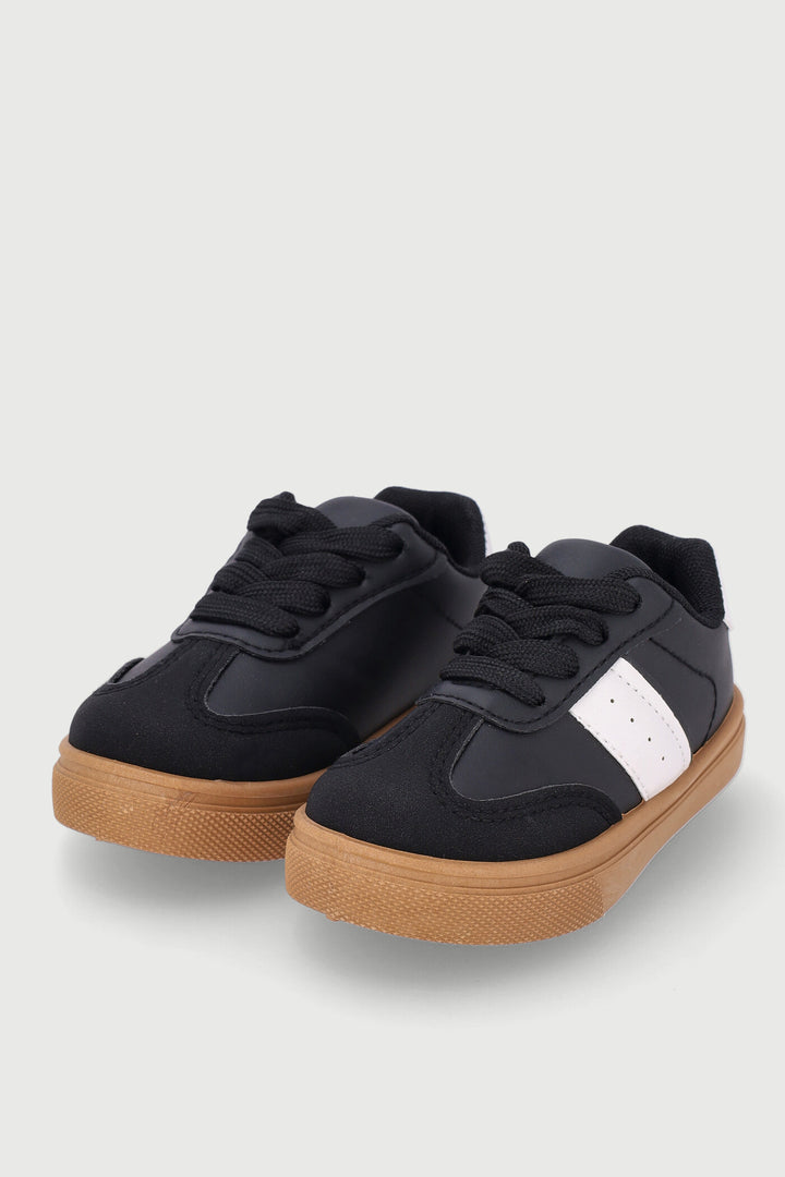 Pre-Boys Gum Sneaker - Black