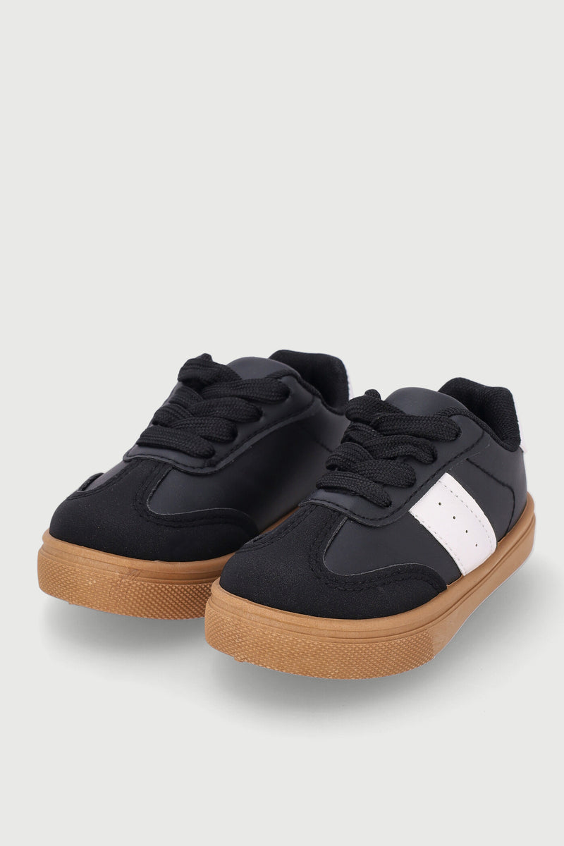 Pre-Boys Gum Sneaker - Black