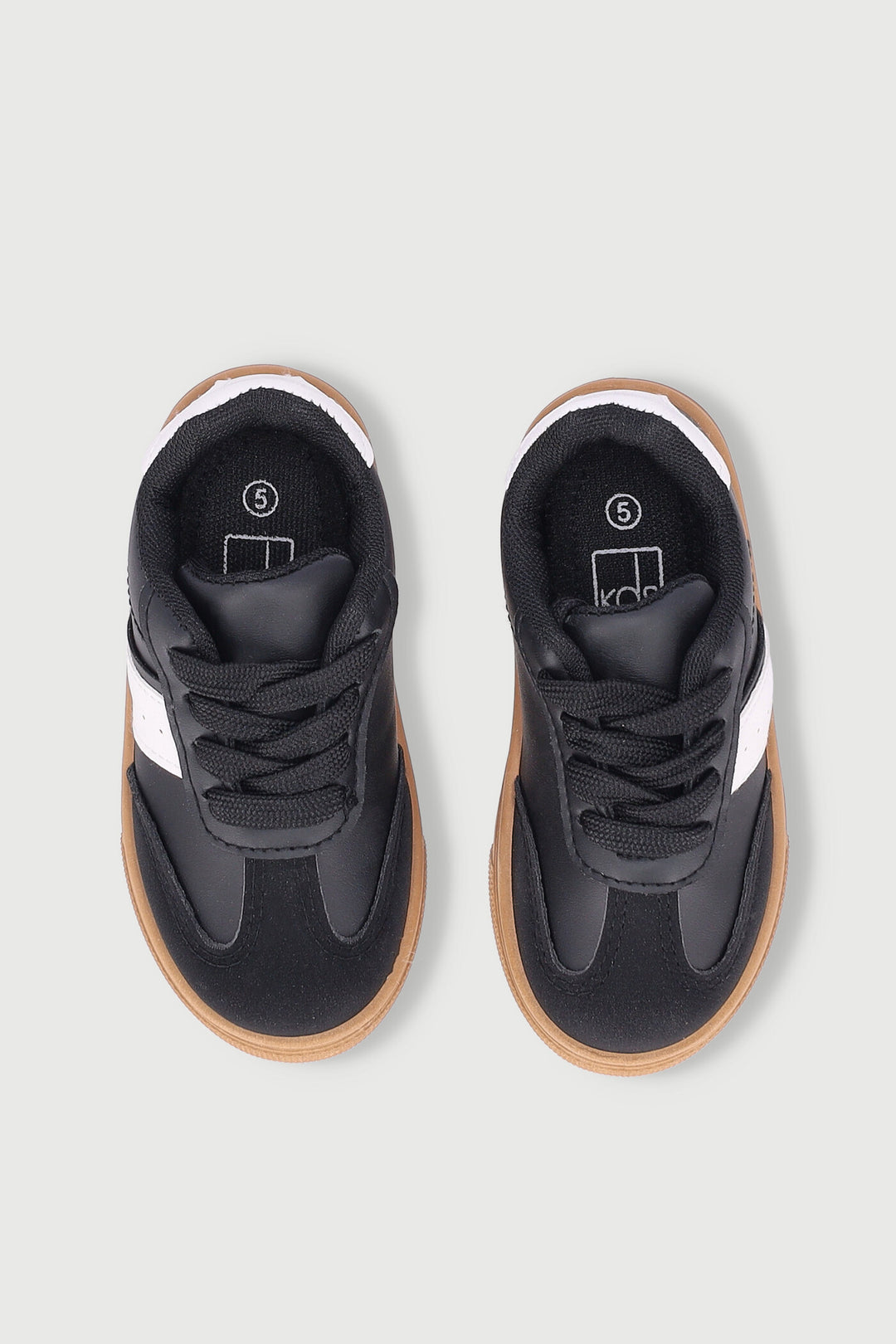 Pre-Boys Gum Sneaker - Black