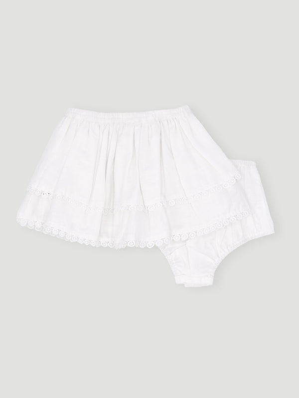 Keedo Baby Girls Rara Skirt - White