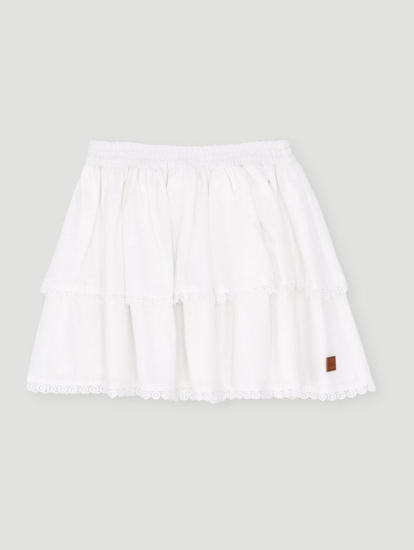 Keedo Girls Rara Skirt - White
