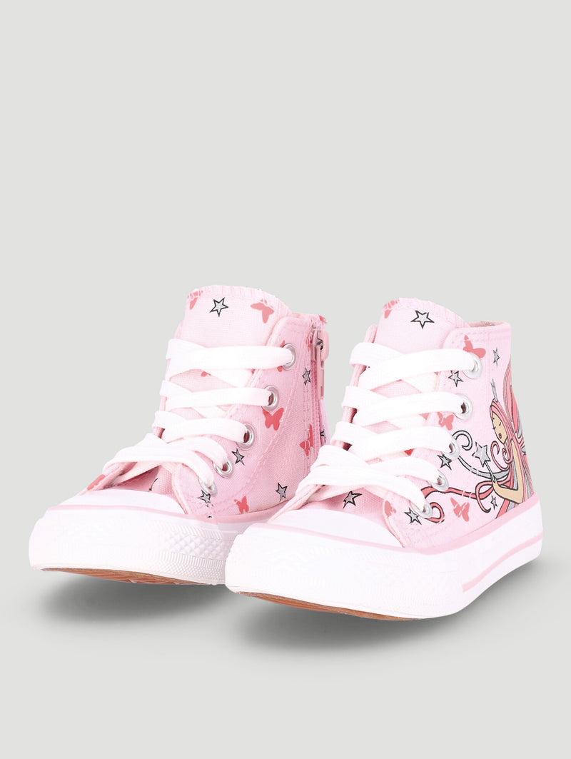 Pre-Girls Fairy Hitop Sneaker - Pink