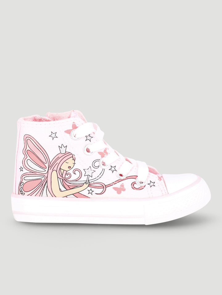 Pre-Girls Fairy Hitop Sneaker - Pink