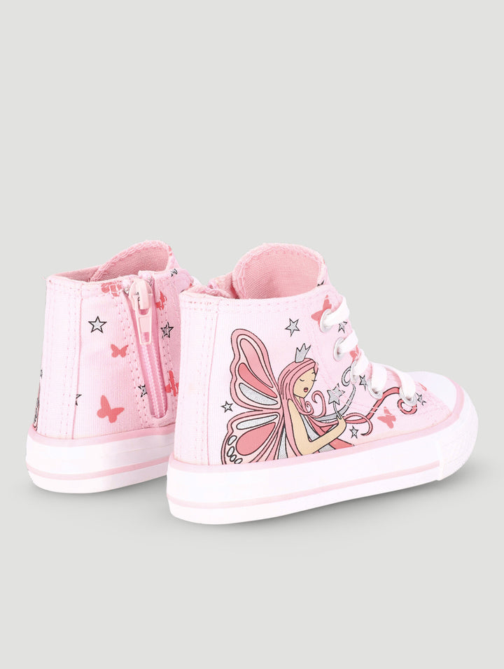 Pre-Girls Fairy Hitop Sneaker - Pink